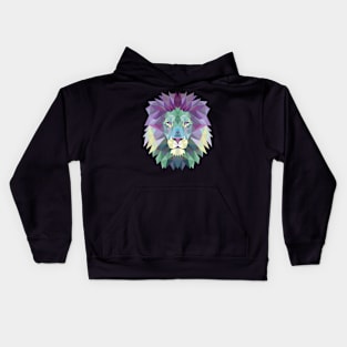 Safari Head Lion Kids Hoodie